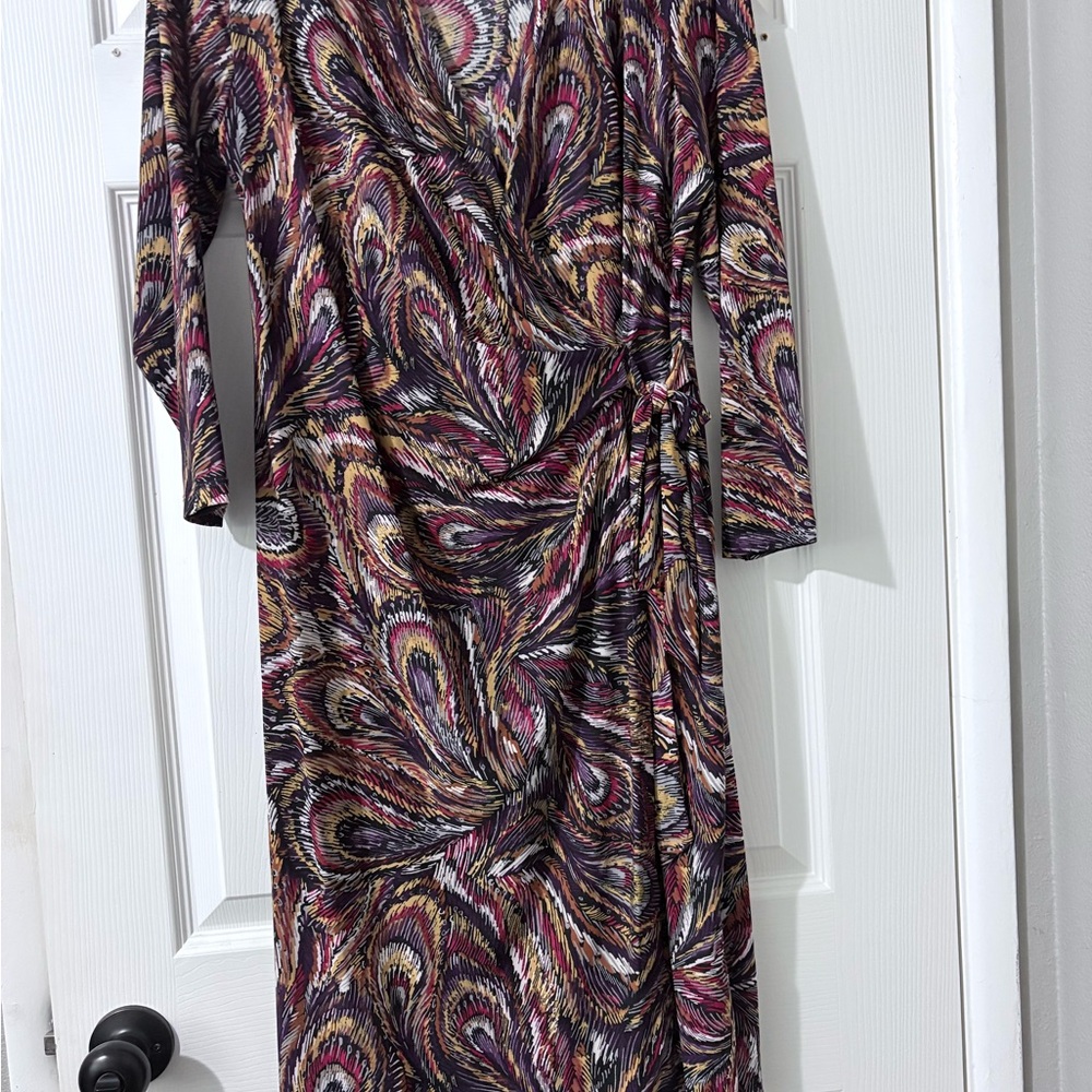 Multicolor Patterned Women's Dress NWT